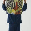 Abstract Still Life Silk Bandana
