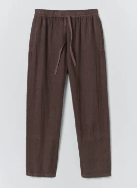 Alfie Garment Dyed Linen Pants
