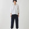 Alix Indigo Twill Pants