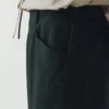 Alix Micro Houndstooth Cotton Linen Pants