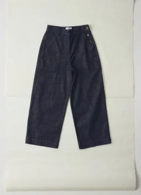 Annie Organic Denim Side Button Jeans