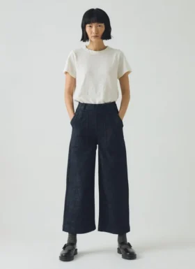 Annie Organic Denim Side Button Jeans