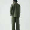 Arlo Overdyed Stripe Cotton Linen Jacket