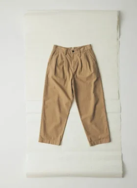 Bill Cotton Canvas Wide Leg Pants