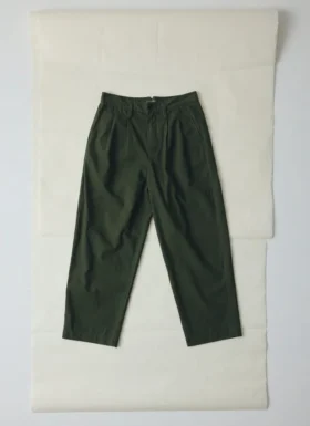 Bill Cotton Canvas Wide Leg Pants
