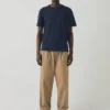 Bill Cotton Canvas Wide Leg Pants
