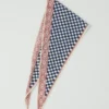 Block Print Cook Check Bandana