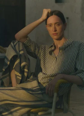 Bolster Stripe Linen Culottes