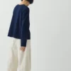 Button Through Cotton Jersey Tee