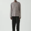 Chef Stripe Long Sleeve Cotton Tee