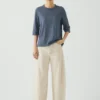 Cleo Garment Dyed Organic Cotton Tee