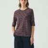 Cleo Stripe Cotton Tee