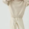 Cotton High Neck Sweater