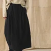 Cotton Jersey Pull On Skirt