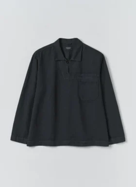 Cotton Linen Pull Over Shirt