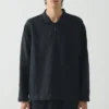 Cotton Linen Pull Over Shirt