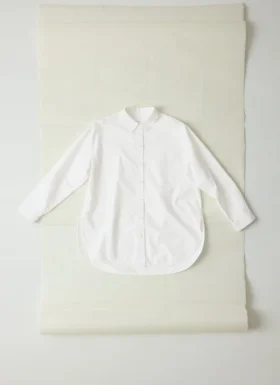 Cotton Oxford Oversized Long Shirt