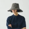 Decho Crushed Washi Paper Hat