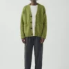 Donegal Wool V-Neck Cardigan