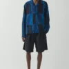 Double Pleat Cotton Poplin Shorts
