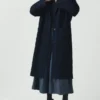 Dropped Shoulder Japanese Denim Coat