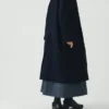 Dropped Shoulder Japanese Denim Coat