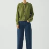 Eden Wool Cashmere Raglan Cardigan
