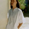 Embroidered Cotton Voile Dress
