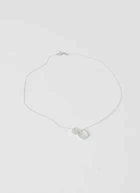 Emily Nixon Silver Quoit Necklace