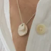 Emily Nixon Silver Quoit Necklace