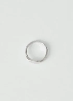 Emily Nixon Silver Stone Signet Ring