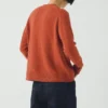 Ffion Wool Cashmere Boxy Cardigan
