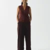 Fine Knitted Linen Cotton Tank