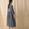Freya Crinkle Cotton Dress