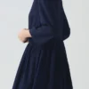 Freya Indigo Twill Dress