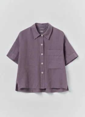 Garment Dyed Lightweight Linen Shirt