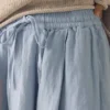 Garment Dyed Linen Skirt