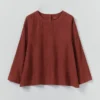 Garment Dyed Linen Top