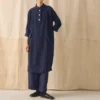 Garment Dyed Linen Tunic Dress