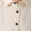 Half Placket Linen Shirt