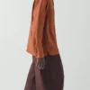 Half Placket Linen Shirt