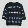 Hand Framed Shibori Knitted Top