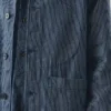 Hickory Stripe Denim Chore Jacket