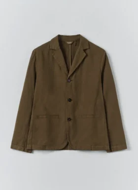High Break Cotton Linen Blazer