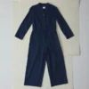 Indigo Cotton Twill Jumpsuit