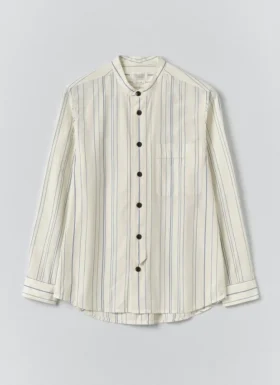 Jasper Irregular Stripe Cotton Shirt