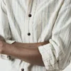 Jasper Irregular Stripe Cotton Shirt