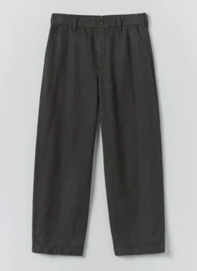 Jude Wide Leg Cotton Twill Pants