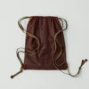 Kate Sheridan Waxed Cotton Bow Rucksack