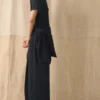 Knitted Linen Cotton T Shirt Dress